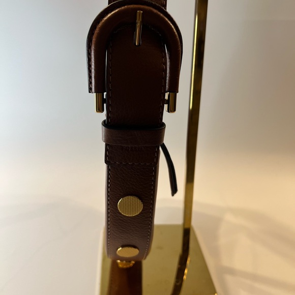 AUTHENTIC FOSSIL HARWELL LEATHER CRESCENT BAG - Picture 6 of 13